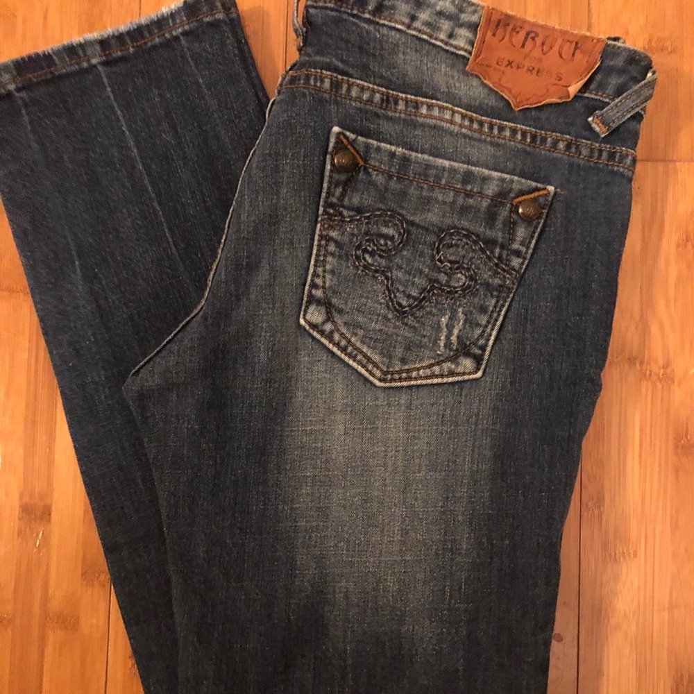 REROCK for Express Studded Denim Jeans